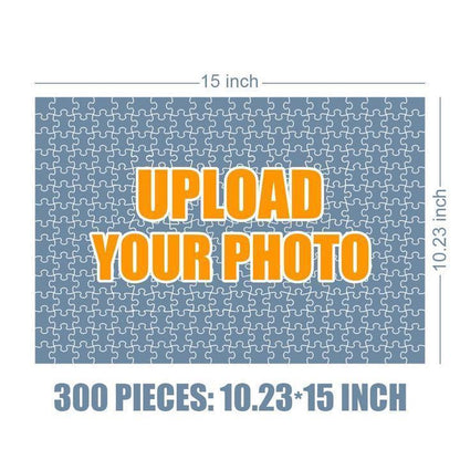 Personalized Photo Jigsaw Puzzle Lovely Pet - Custom 35/150/300/500 Pieces Puzzle