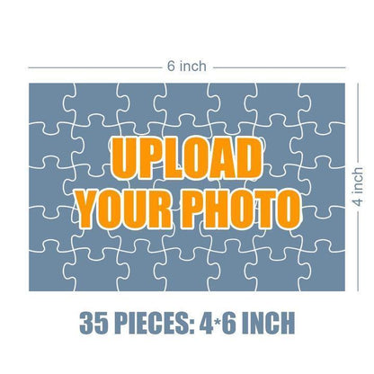 Personalized Photo Jigsaw Puzzle Lovely Pet - Custom 35/150/300/500 Pieces Puzzle