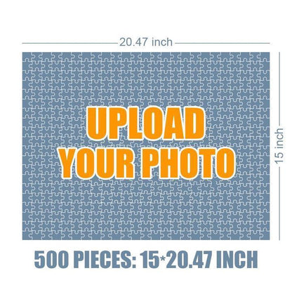 Personalized Photo Jigsaw Puzzle Lovely Pet - Custom 35/150/300/500 Pieces Puzzle