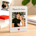 Personalized Photo Bricks Frame for Dad Father's Day Gifts Father's day Keepsake